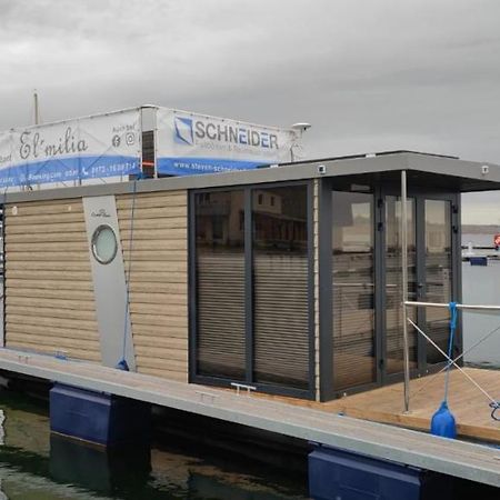 Mobiles Hausboot El'Milia Hotel Braunsbedra Bagian luar foto