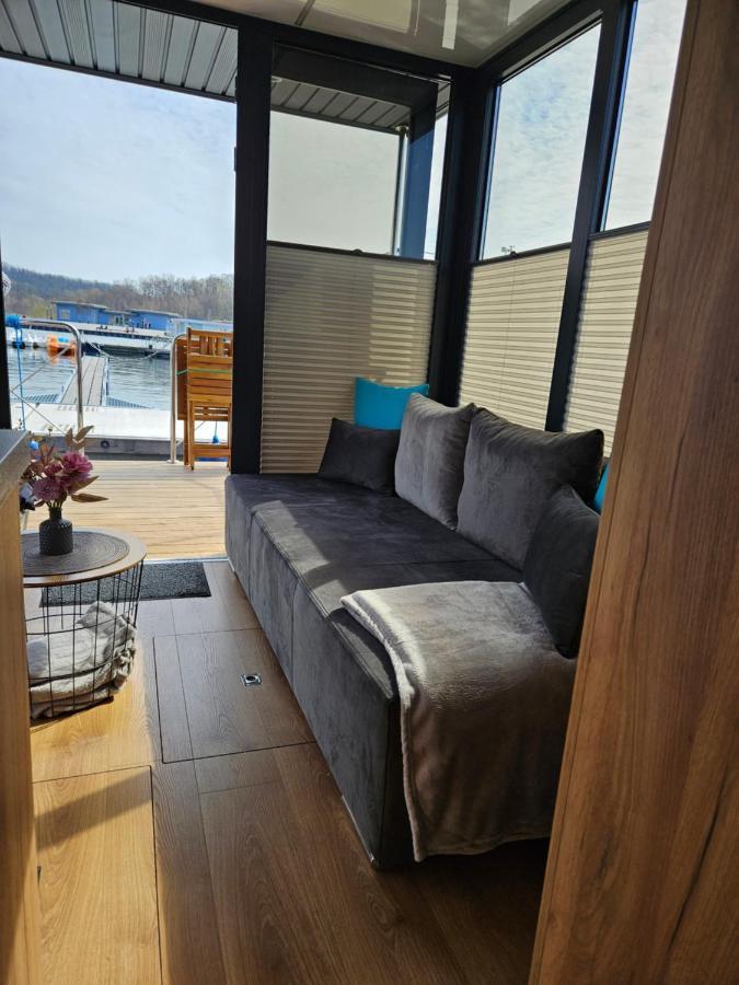 Mobiles Hausboot El'Milia Hotel Braunsbedra Bagian luar foto